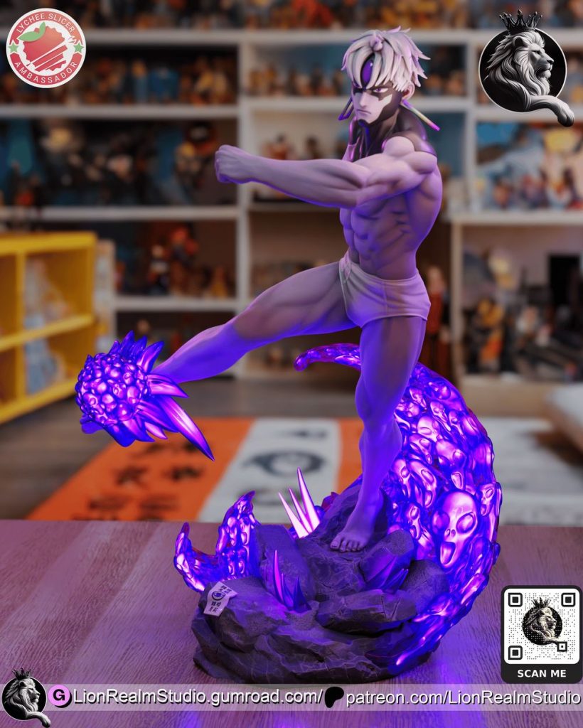 图片[4]-邪世-吉吉LionRealm Studio – Dandadan – Jin Enjoji (Evill Eye)-3D合纵社-3D打印模型STL格式3mf格式免费下载！