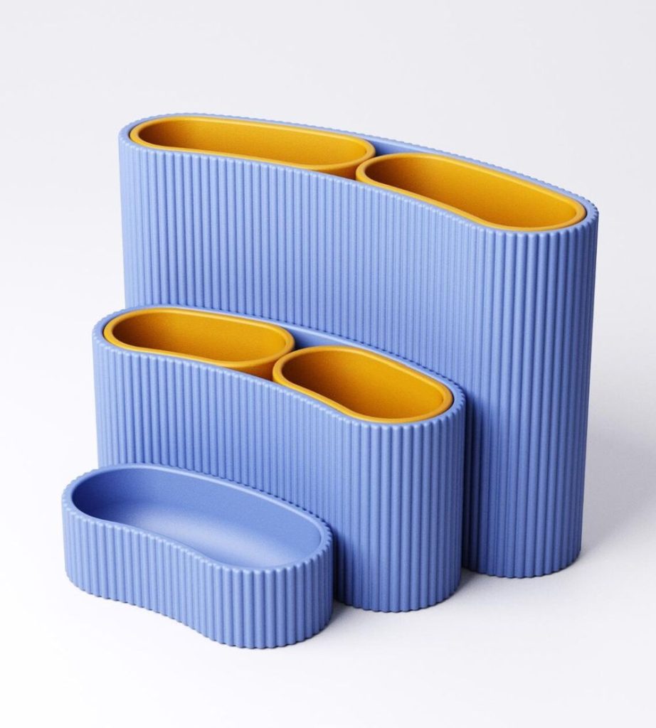 图片[3]-组合笔筒 Revolve Desk Organiser @Print3DWorld-3D合纵社-3D打印模型STL格式3mf格式免费下载！