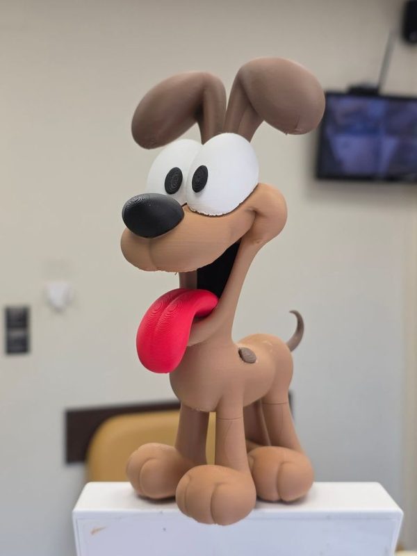 【加菲猫】欧迪-3D合纵社-3D打印模型STL格式3mf格式免费下载！