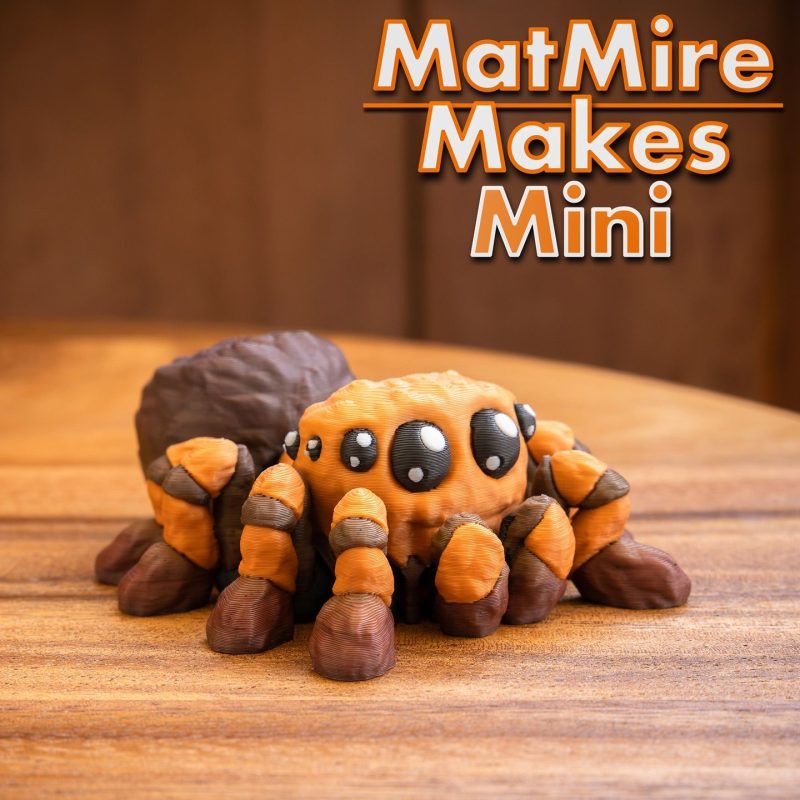 小蜘蛛-3D合纵社-3D打印模型STL格式3mf格式免费下载！