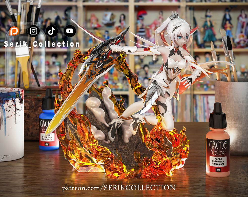 图片[3]-【火焰之律者】塞里克-3D合纵社-3D打印模型STL格式3mf格式免费下载！