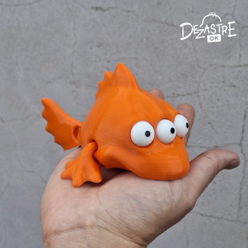 三眼鱼-3D合纵社-3D打印模型STL格式3mf格式免费下载！