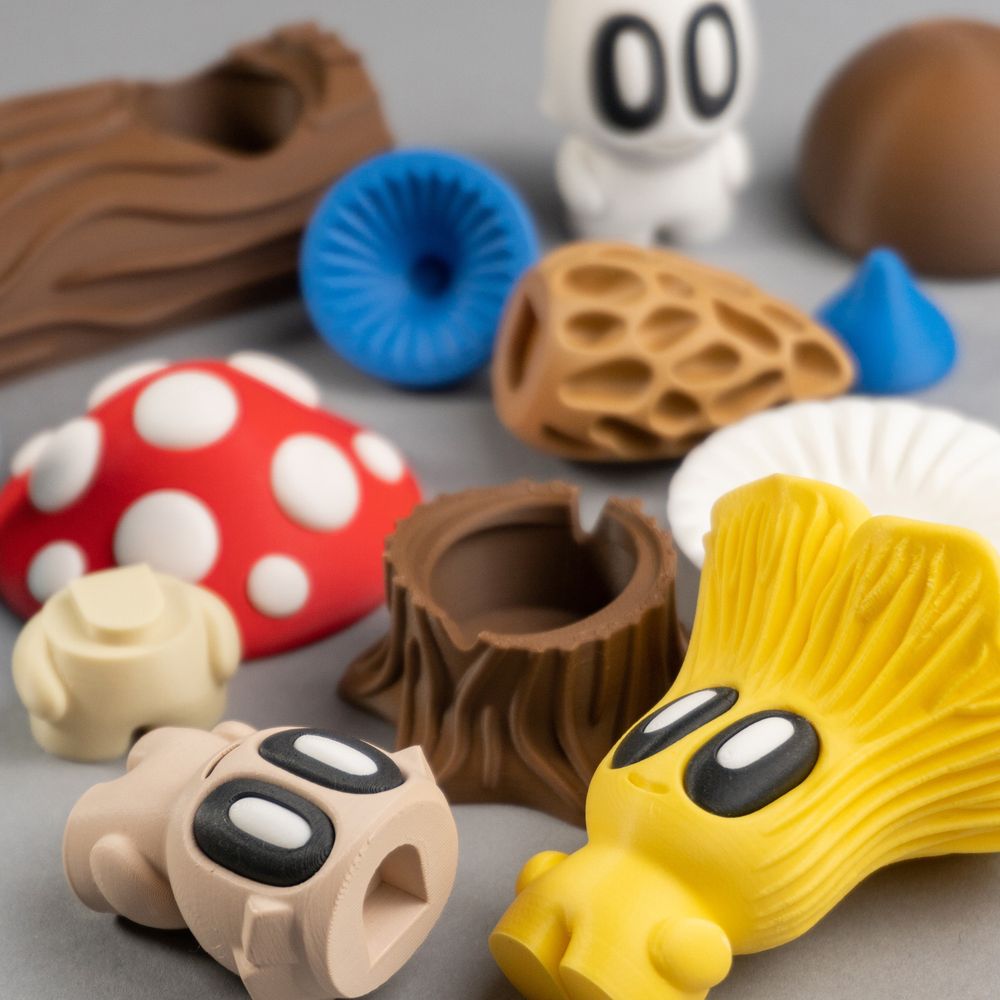 图片[2]-蘑菇人-3D合纵社-3D打印模型STL格式3mf格式免费下载！