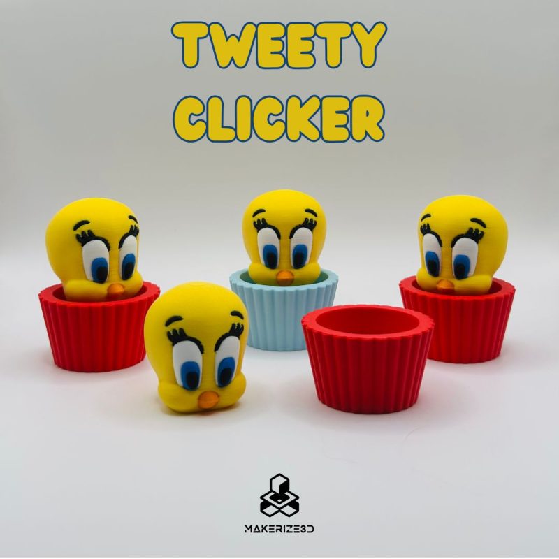 小黄鸡按键解压-3D合纵社-3D打印模型STL格式3mf格式免费下载！