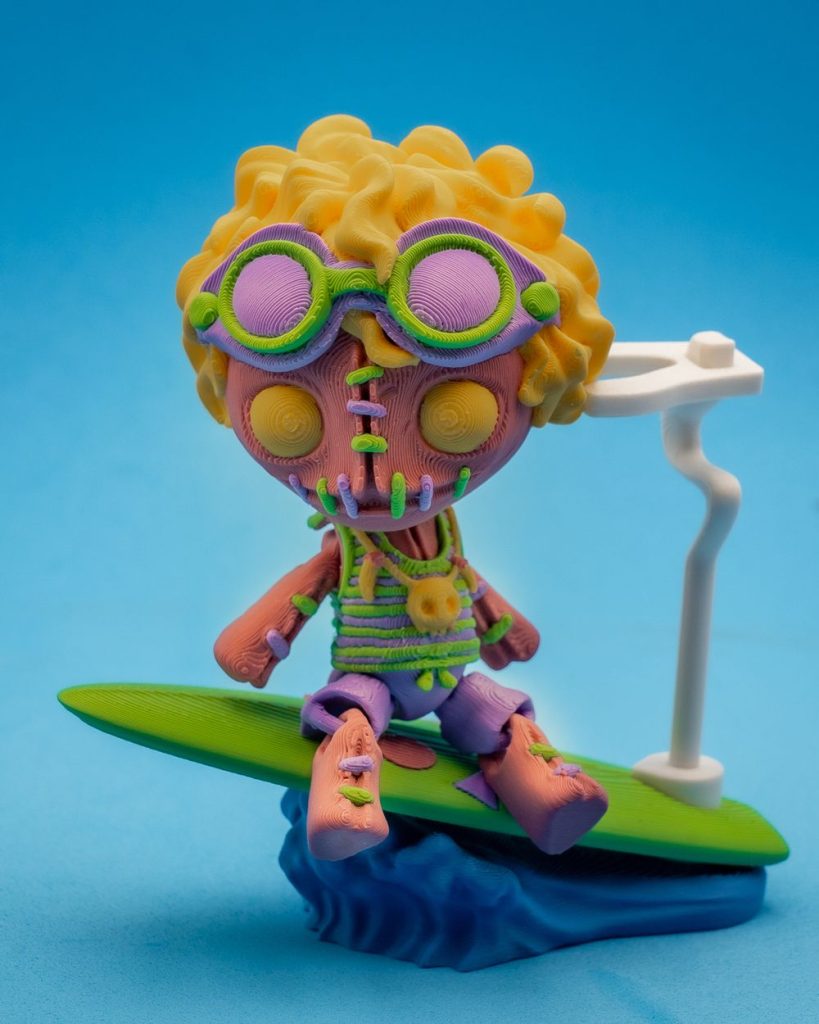 图片[3]-【恐怖系列】66 冲浪恐怖小人-3D合纵社-3D打印模型STL格式3mf格式免费下载！