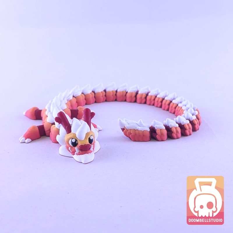 鬃狮蜥-3D合纵社-3D打印模型STL格式3mf格式免费下载！