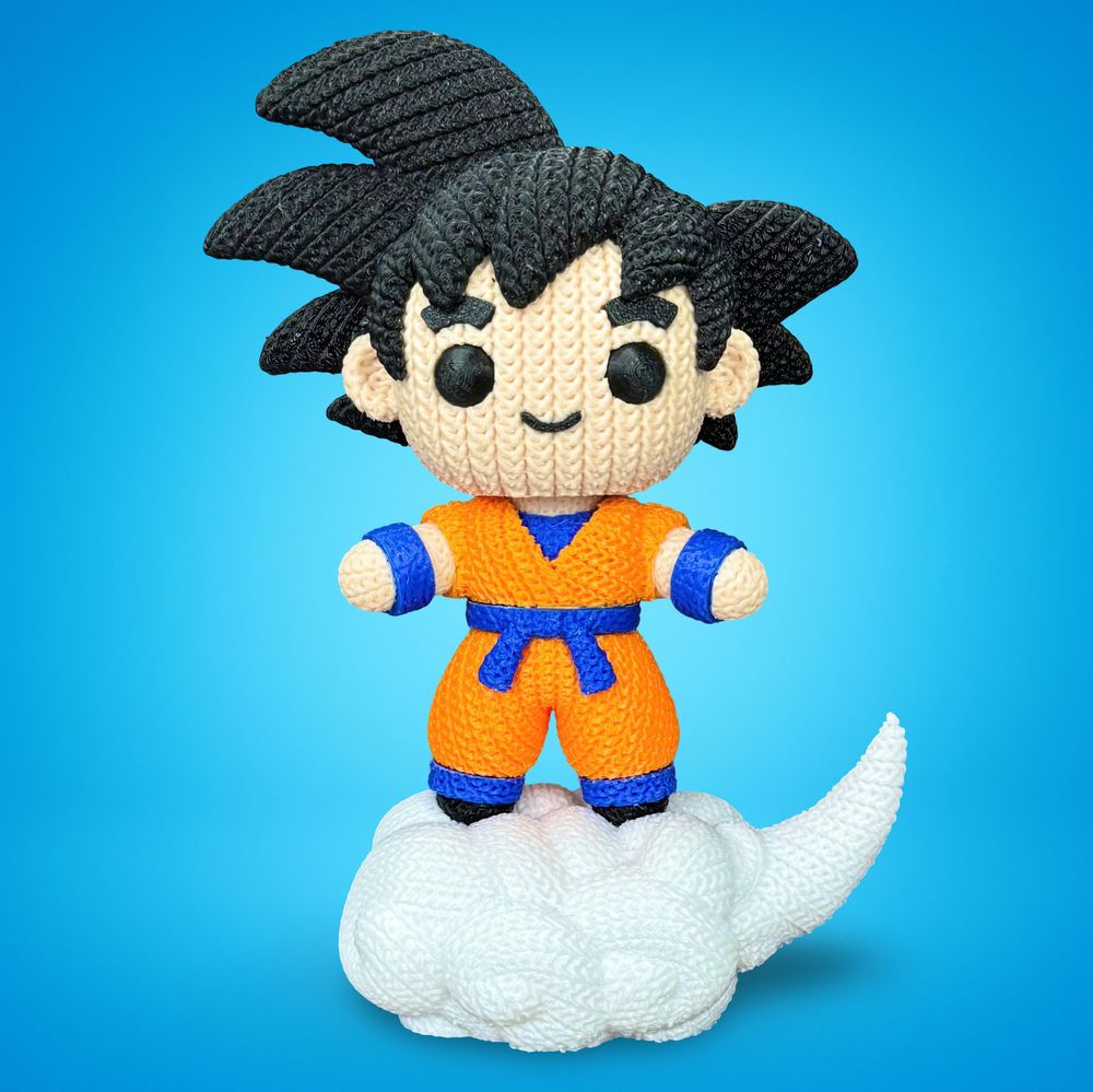 筋斗云悟空-3D合纵社-3D打印模型STL格式3mf格式免费下载！