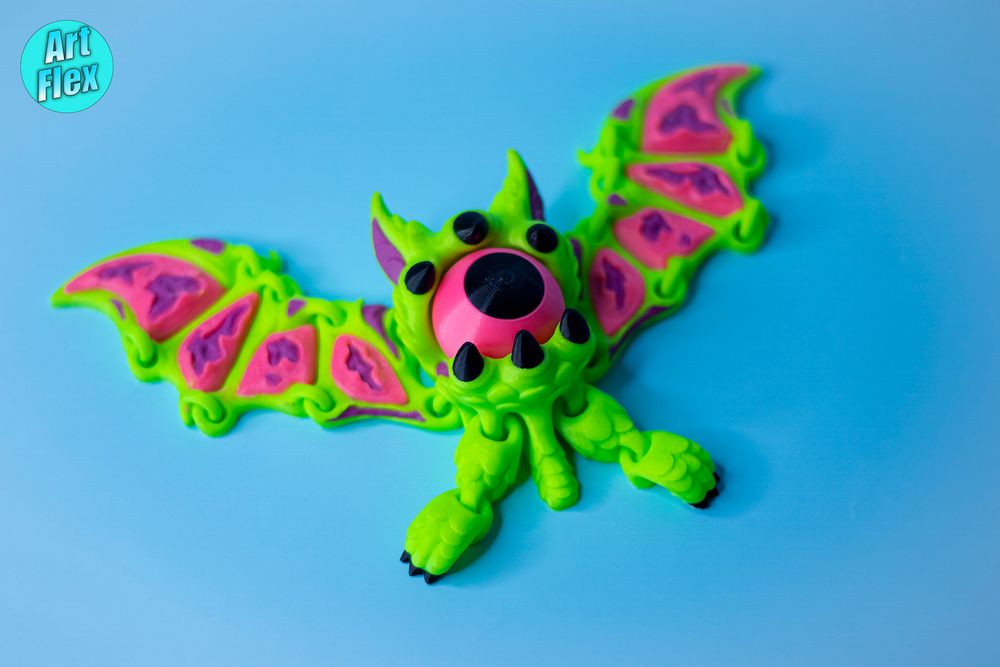 图片[3]-蝙蝠独眼巨人-3D合纵社-3D打印模型STL格式3mf格式免费下载！