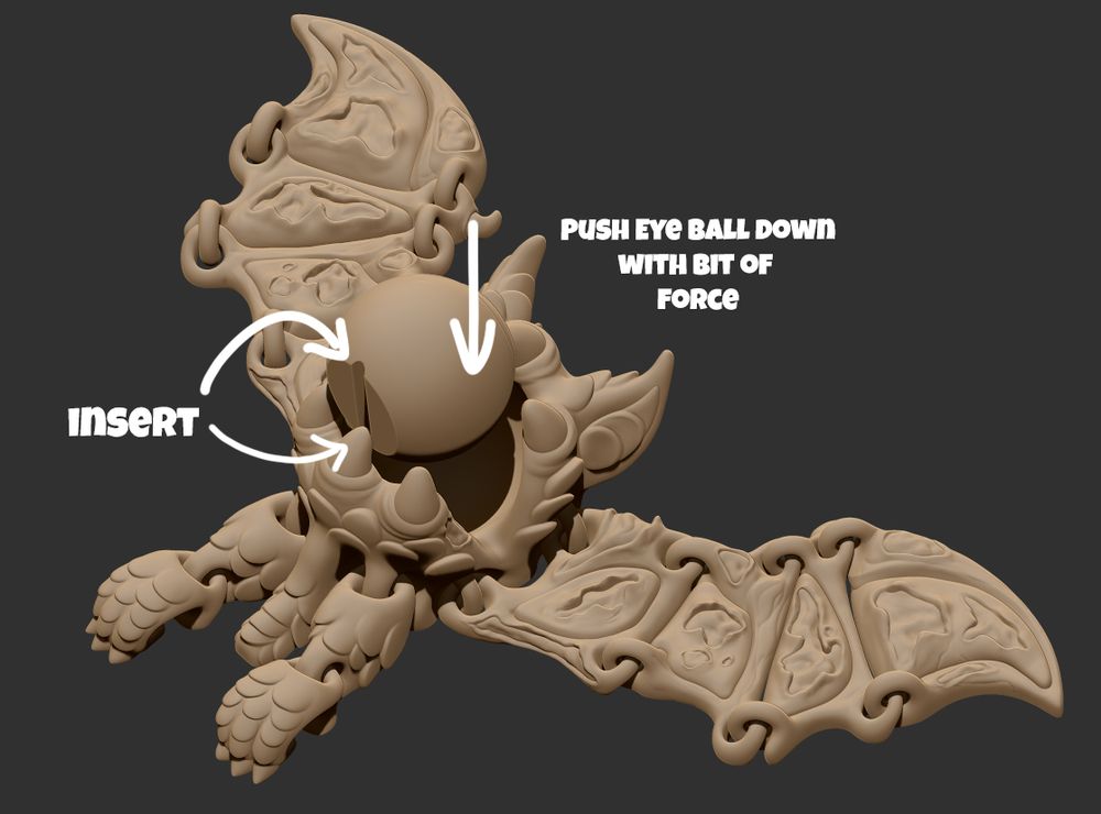 图片[2]-蝙蝠独眼巨人-3D合纵社-3D打印模型STL格式3mf格式免费下载！