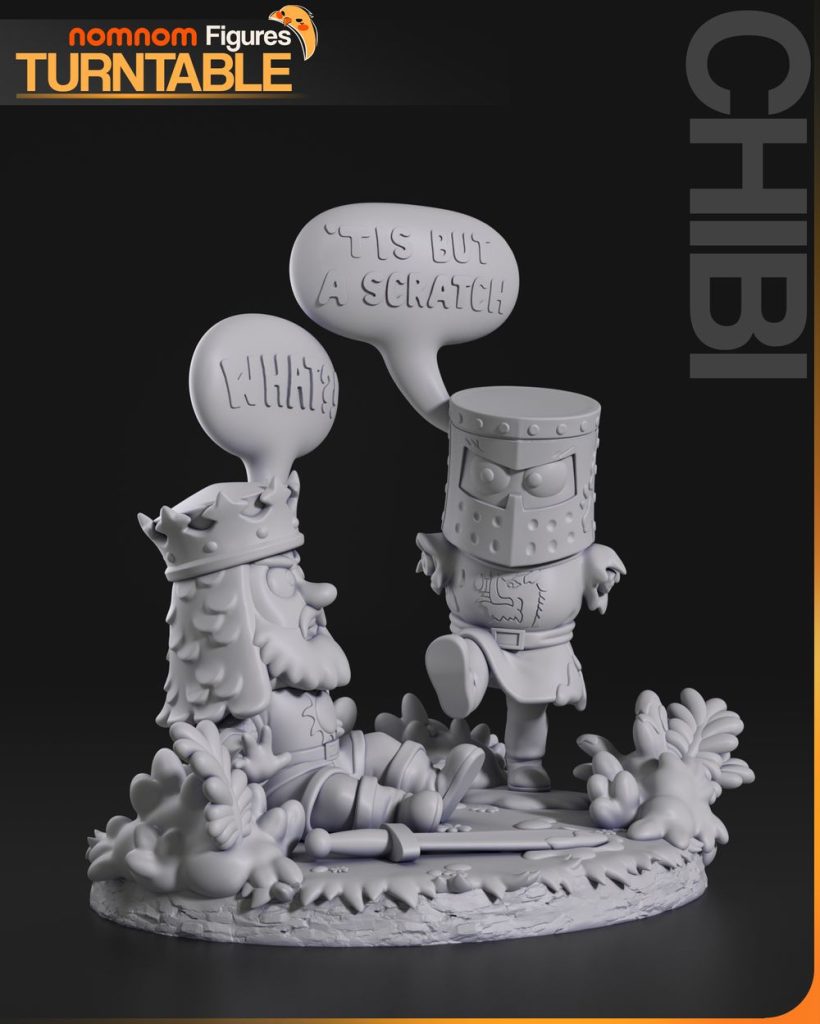 图片[4]-Q版黑骑士-3D合纵社-3D打印模型STL格式3mf格式免费下载！