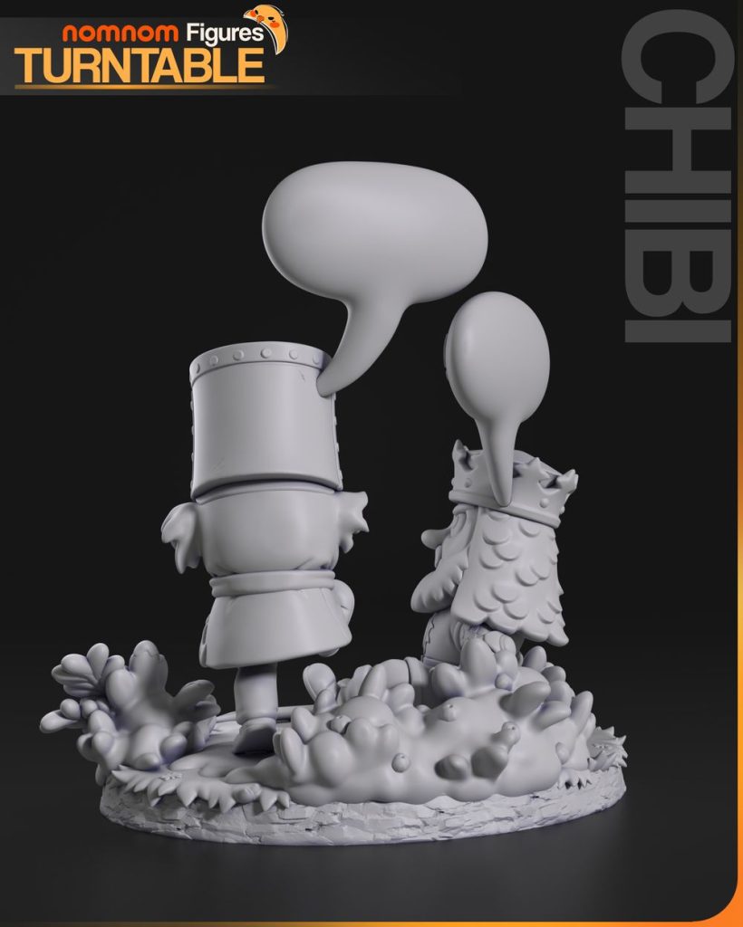 图片[3]-Q版黑骑士-3D合纵社-3D打印模型STL格式3mf格式免费下载！