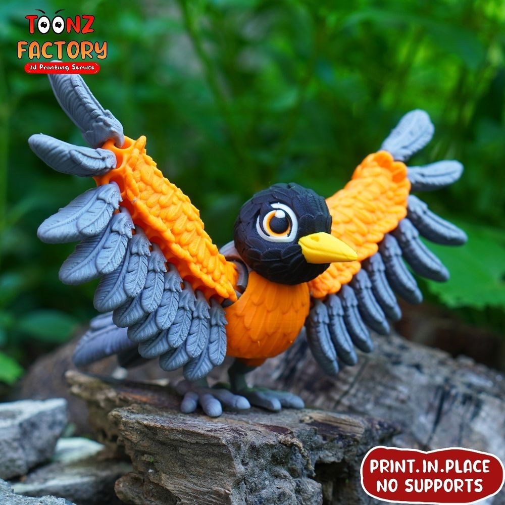 图片[4]-罗宾鸟-3D合纵社-3D打印模型STL格式3mf格式免费下载！