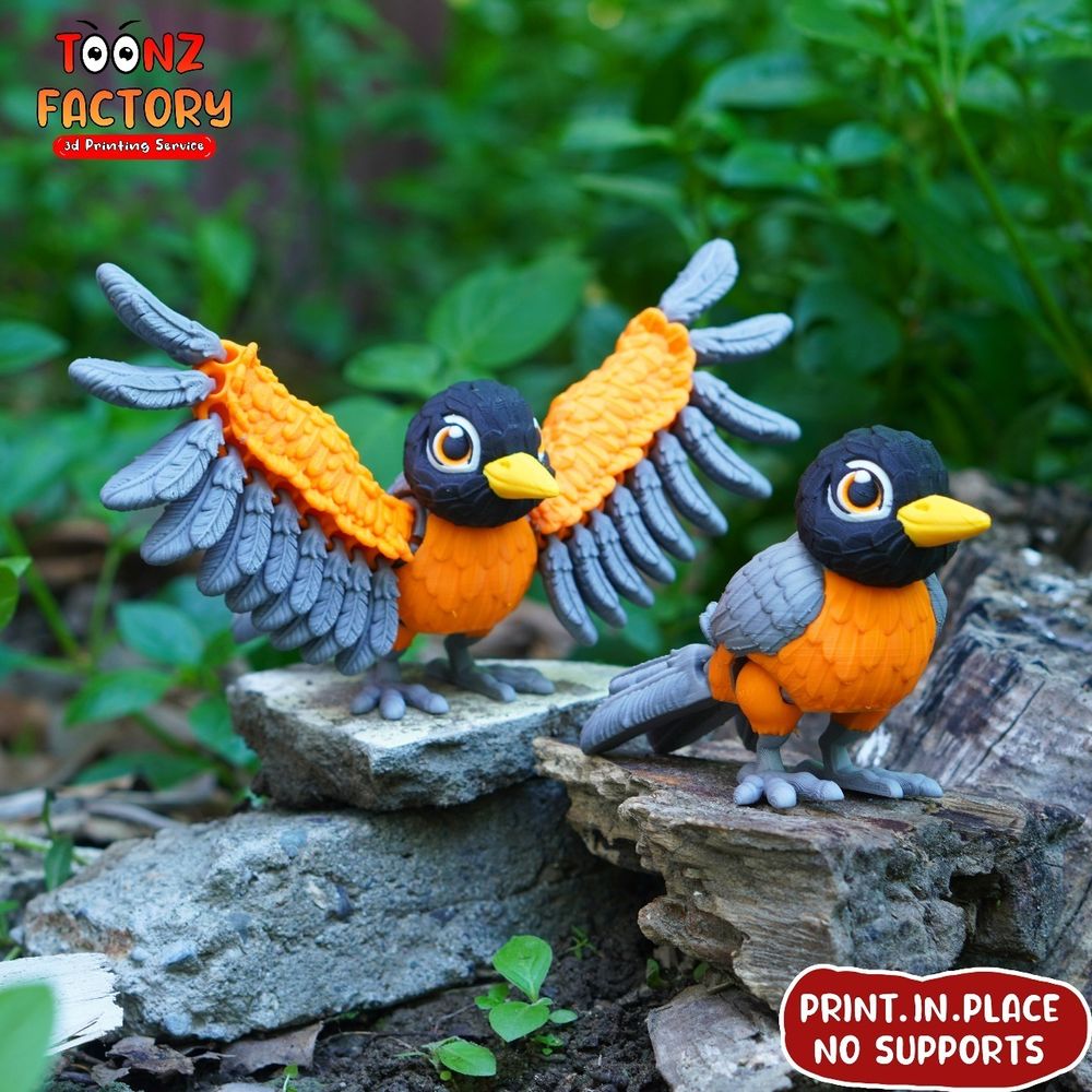 图片[2]-罗宾鸟-3D合纵社-3D打印模型STL格式3mf格式免费下载！