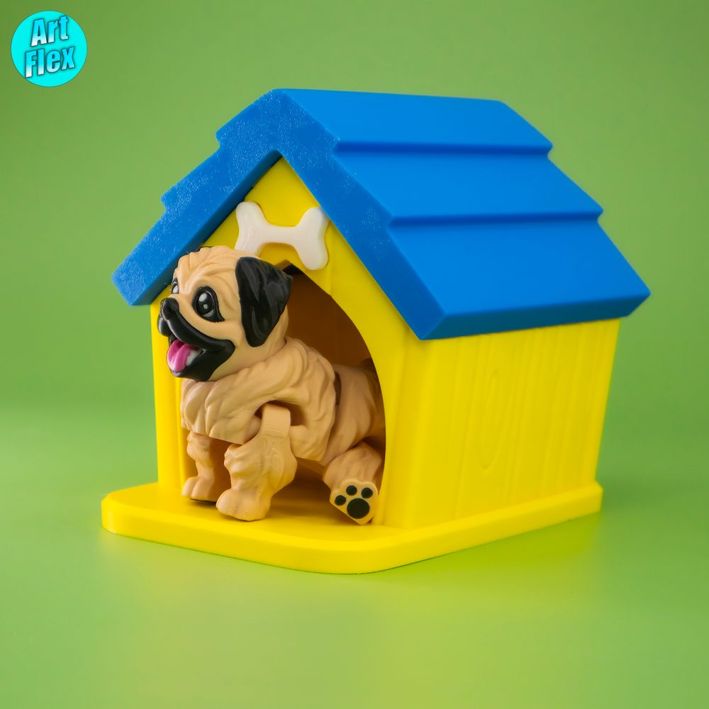 图片[4]-京巴犬和窝-3D合纵社-3D打印模型STL格式3mf格式免费下载！