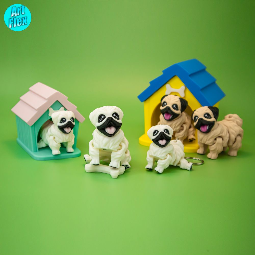 图片[3]-京巴犬和窝-3D合纵社-3D打印模型STL格式3mf格式免费下载！