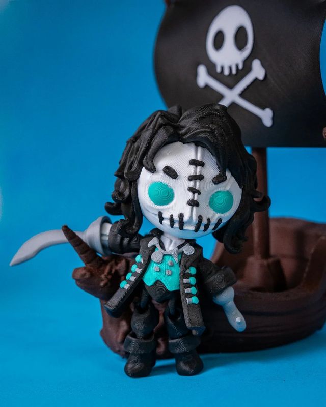 图片[3]-【恐怖系列】67 恐怖海盗-3D合纵社-3D打印模型STL格式3mf格式免费下载！