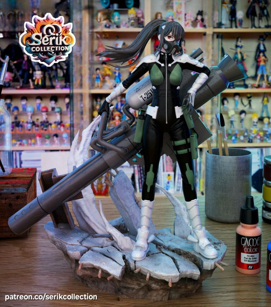 图片[4]-【怪兽8号】 亚白米娜-3D合纵社-3D打印模型STL格式3mf格式免费下载！