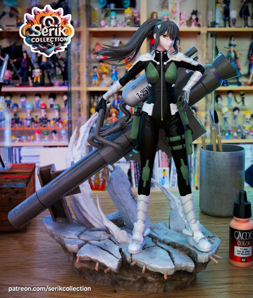 图片[3]-【怪兽8号】 亚白米娜-3D合纵社-3D打印模型STL格式3mf格式免费下载！