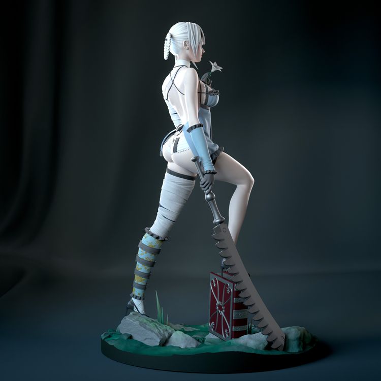 图片[4]-【尼尔】凯恩-3D合纵社-3D打印模型STL格式3mf格式免费下载！