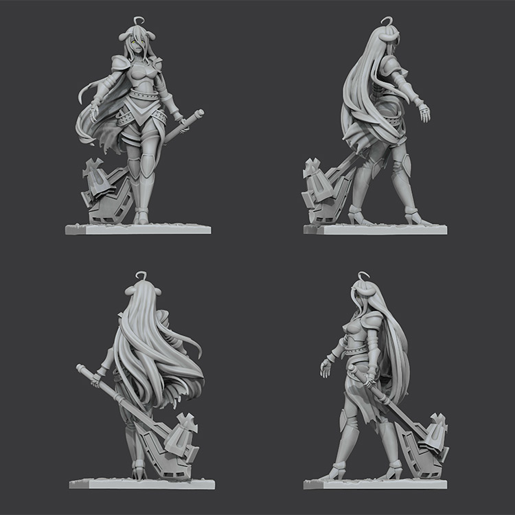 图片[2]-【Overlord】里雅儿贝德-3D合纵社-3D打印模型STL格式3mf格式免费下载！