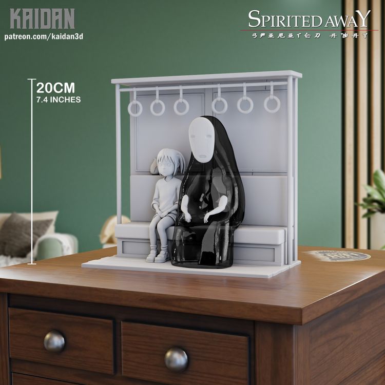 图片[3]-【千与千寻】千寻、无脸男-3D合纵社-3D打印模型STL格式3mf格式免费下载！