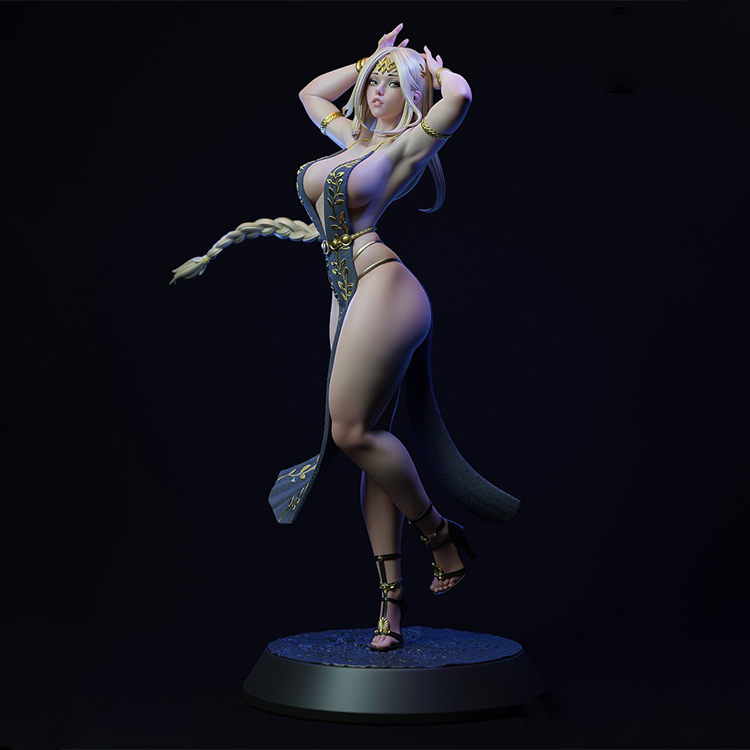 【艾尔登法环】玛丽卡-3D合纵社-3D打印模型STL格式3mf格式免费下载！