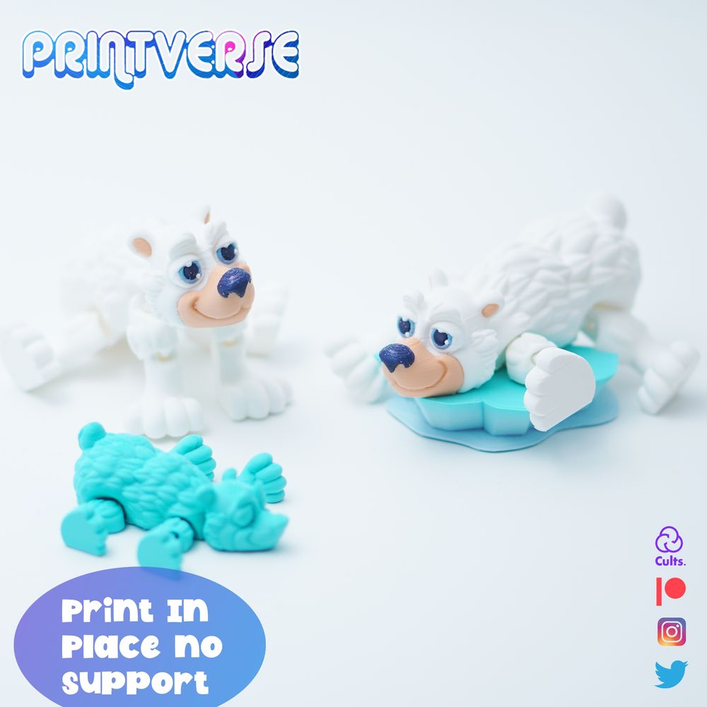 图片[4]-北极熊-3D合纵社-3D打印模型STL格式3mf格式免费下载！