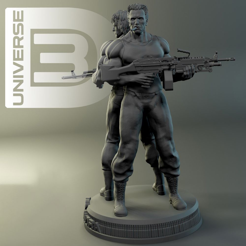 图片[3]-魂斗罗-3D合纵社-3D打印模型STL格式3mf格式免费下载！