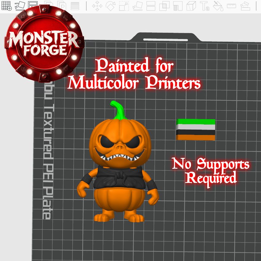 图片[2]-邪恶南瓜-3D合纵社-3D打印模型STL格式3mf格式免费下载！