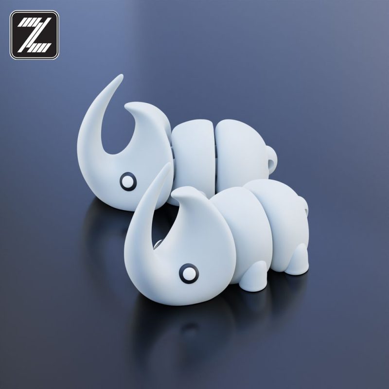 犀牛-3D合纵社-3D打印模型STL格式3mf格式免费下载！