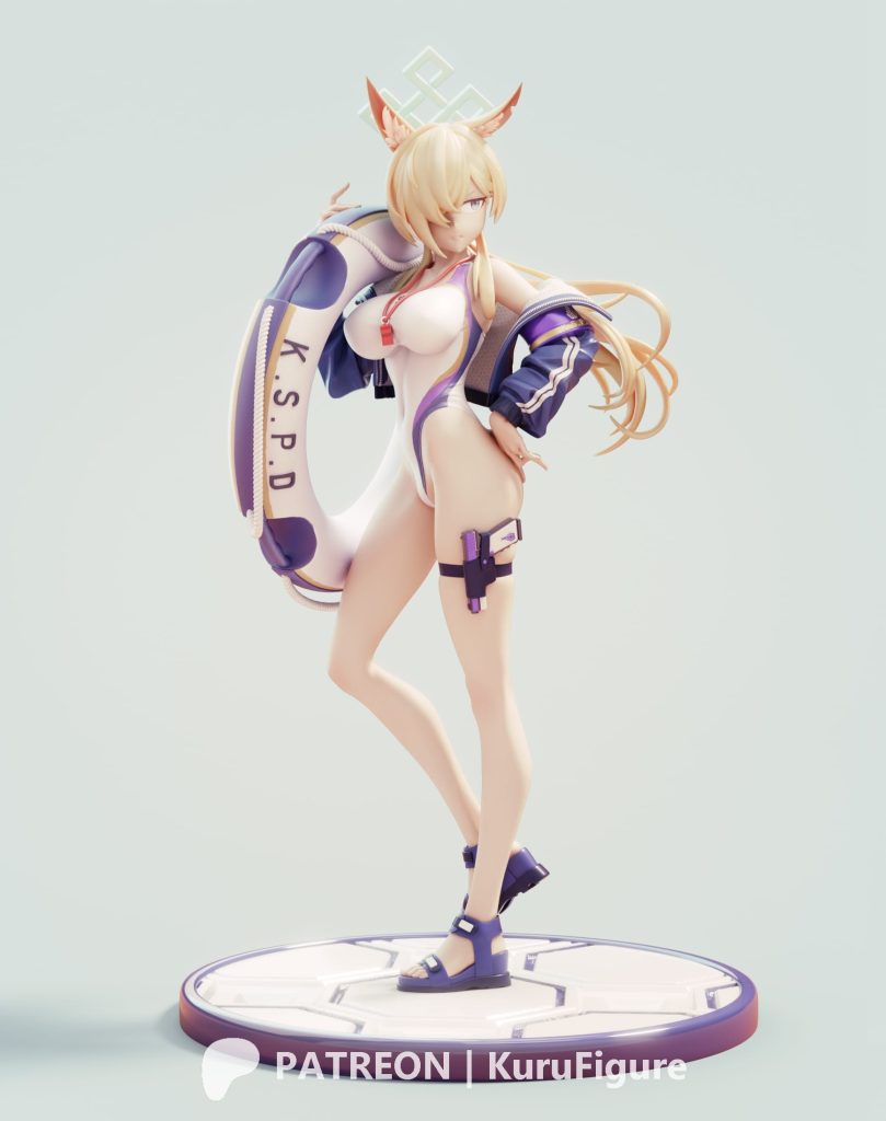 图片[4]-【蔚蓝档案】尾刃康娜-3D合纵社-3D打印模型STL格式3mf格式免费下载！