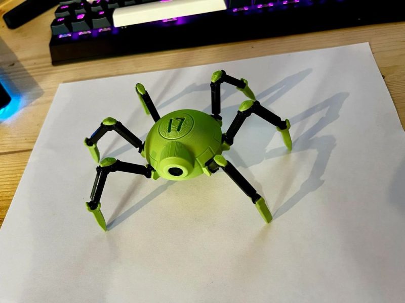 蜘蛛机器人-3D合纵社-3D打印模型STL格式3mf格式免费下载！