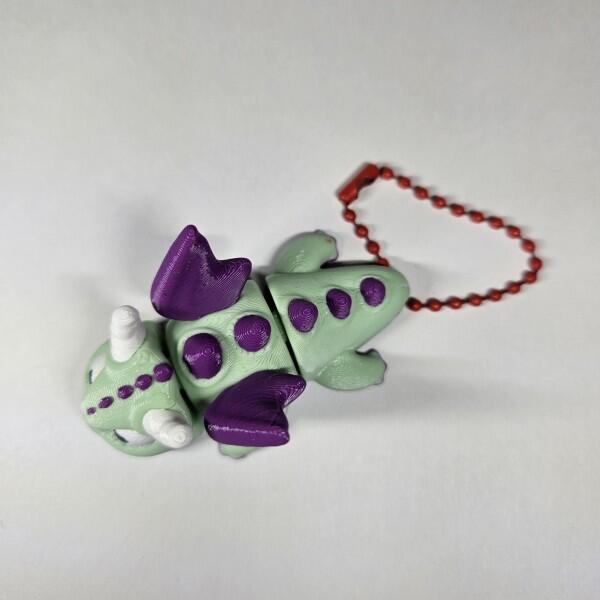 图片[3]-小飞龙钥匙链-3D合纵社-3D打印模型STL格式3mf格式免费下载！