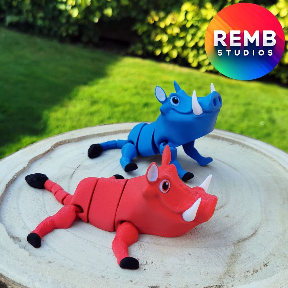 图片[2]-疣猪-3D合纵社-3D打印模型STL格式3mf格式免费下载！