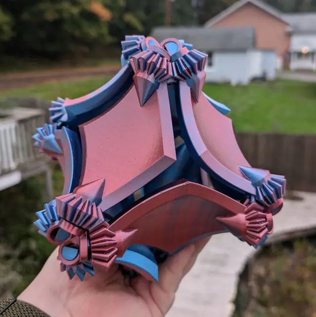 图片[2]-齿轮球-3D合纵社-3D打印模型STL格式3mf格式免费下载！