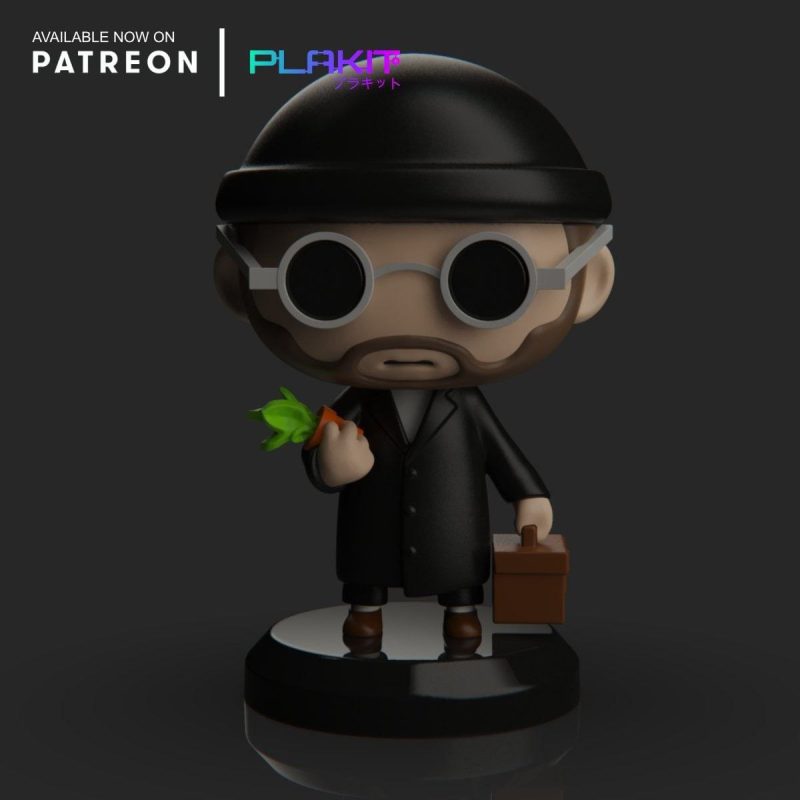 【这个杀手不太冷】莱昂-3D合纵社-3D打印模型STL格式3mf格式免费下载！