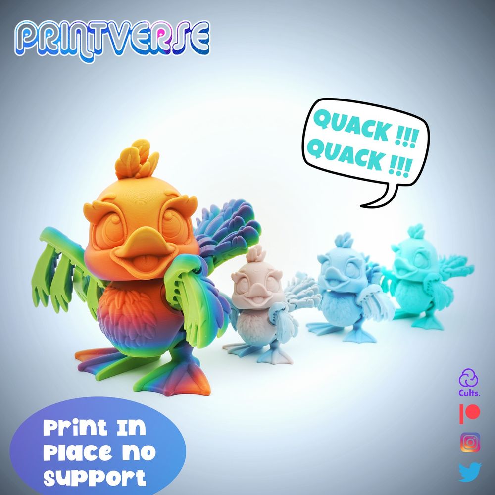 图片[4]-小黄鸭-3D合纵社-3D打印模型STL格式3mf格式免费下载！