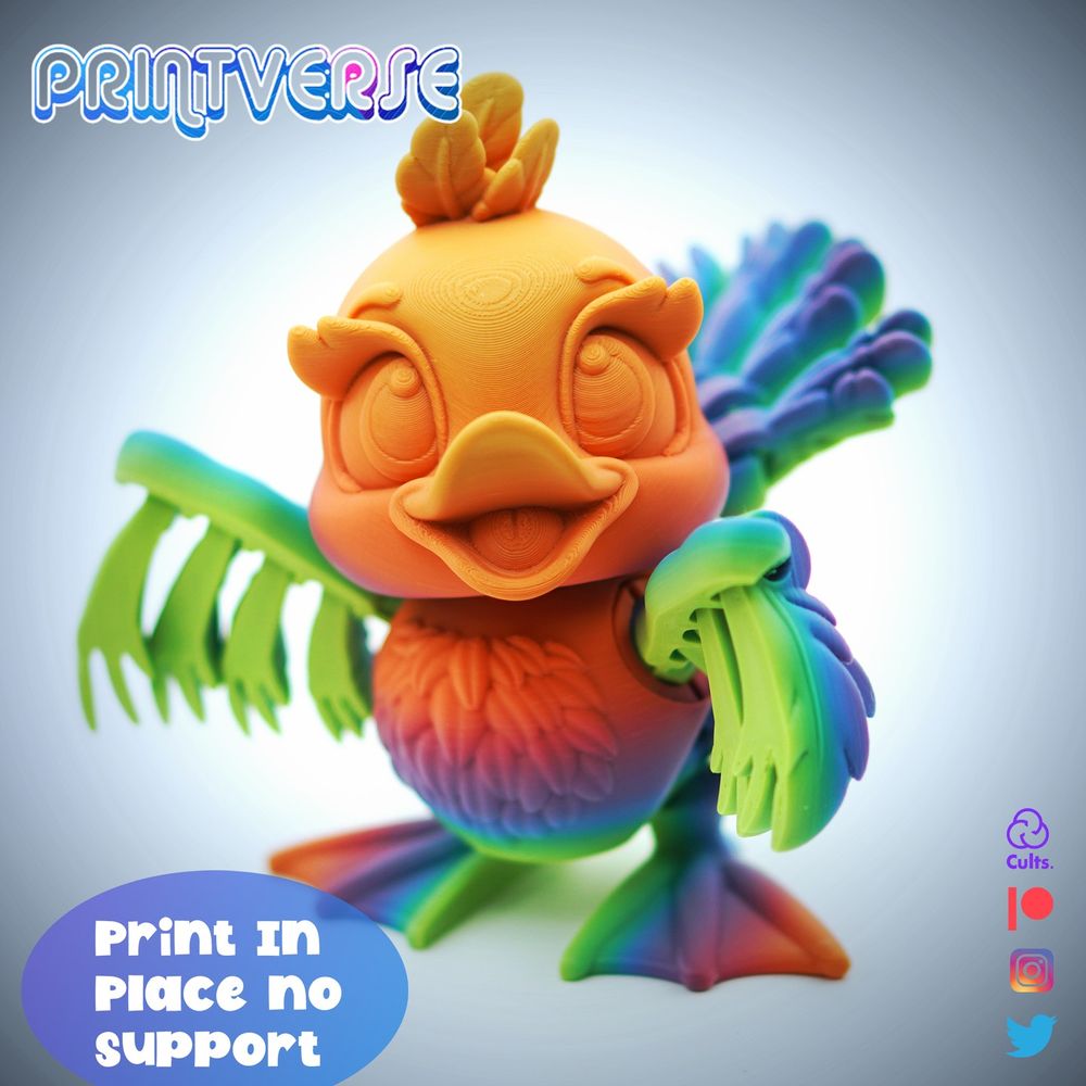 图片[3]-小黄鸭-3D合纵社-3D打印模型STL格式3mf格式免费下载！