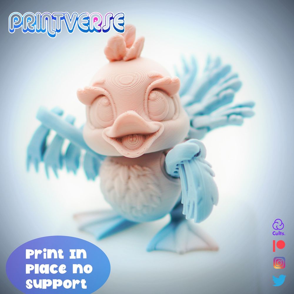 图片[2]-小黄鸭-3D合纵社-3D打印模型STL格式3mf格式免费下载！