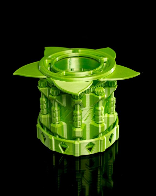 齿轮虹膜塔-3D合纵社-3D打印模型STL格式3mf格式免费下载!