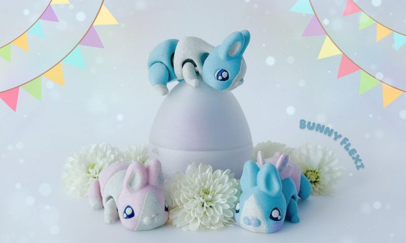 兔子-3D合纵社-3D打印模型STL格式3mf格式免费下载！