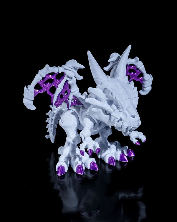 图片[3]-骷髅龙-3D合纵社-3D打印模型STL格式3mf格式免费下载！