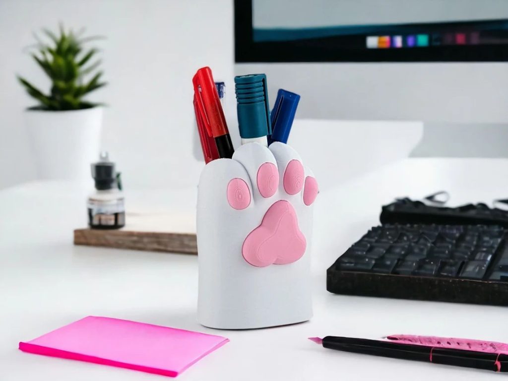 图片[3]-猫爪笔筒-3D合纵社-3D打印模型STL格式3mf格式免费下载！