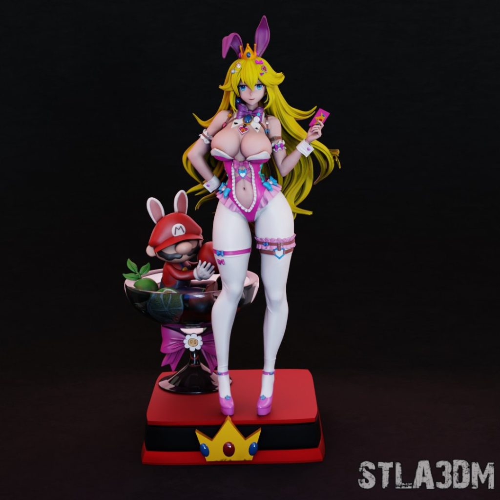 图片[4]-美少女马里奥-3D合纵社-3D打印模型STL格式3mf格式免费下载！