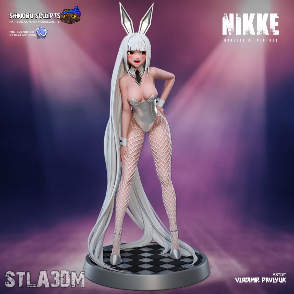 图片[4]-兔女郎-3D合纵社-3D打印模型STL格式3mf格式免费下载！