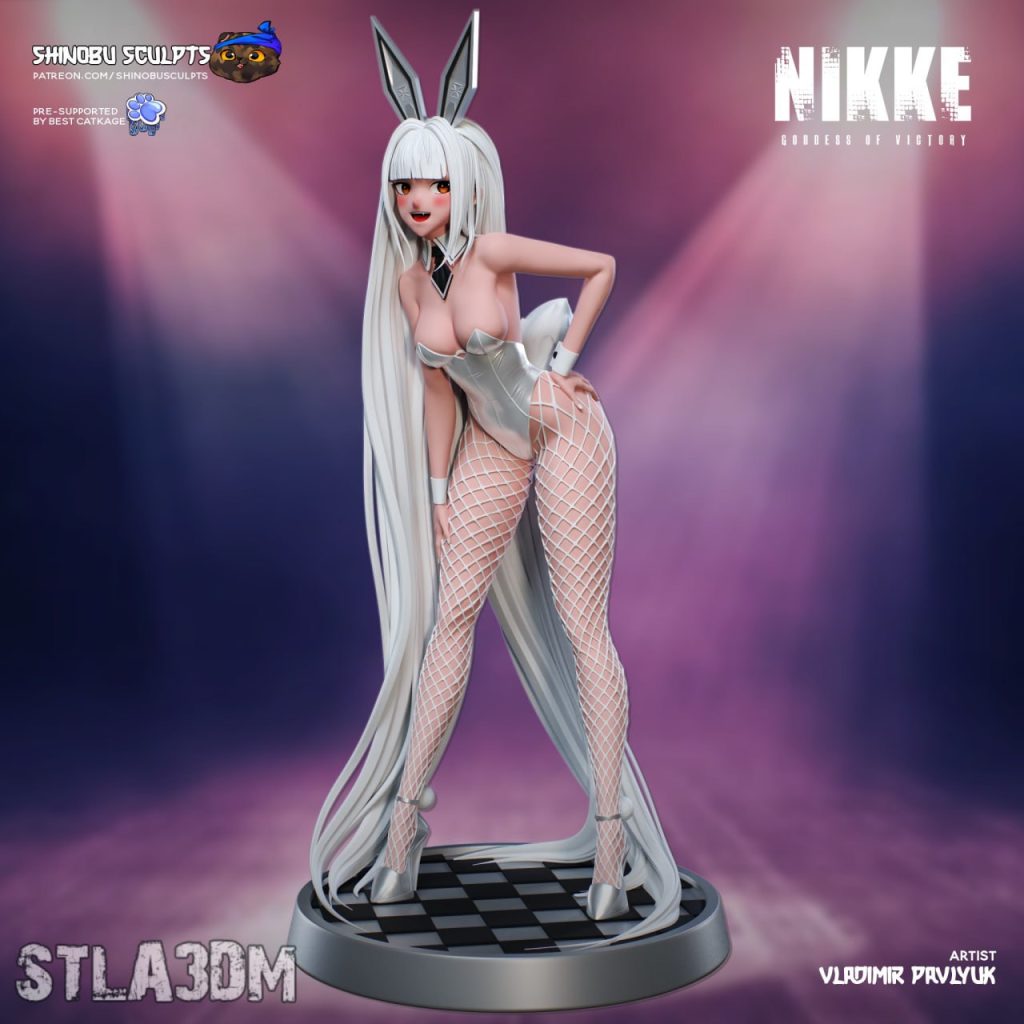 图片[3]-兔女郎-3D合纵社-3D打印模型STL格式3mf格式免费下载！