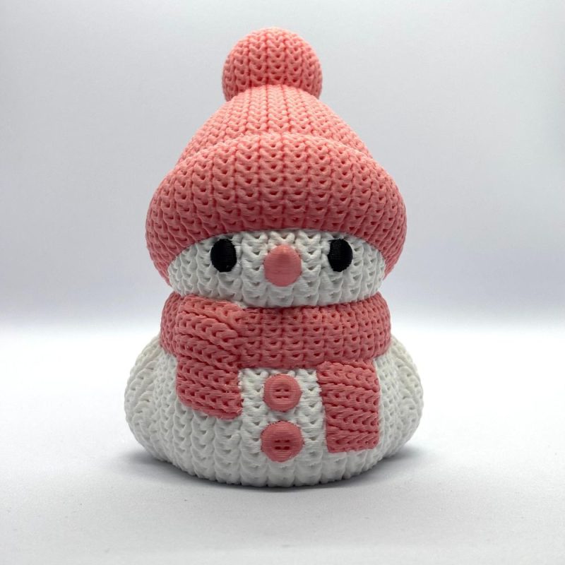 小雪人-3D合纵社-3D打印模型STL格式3mf格式免费下载！