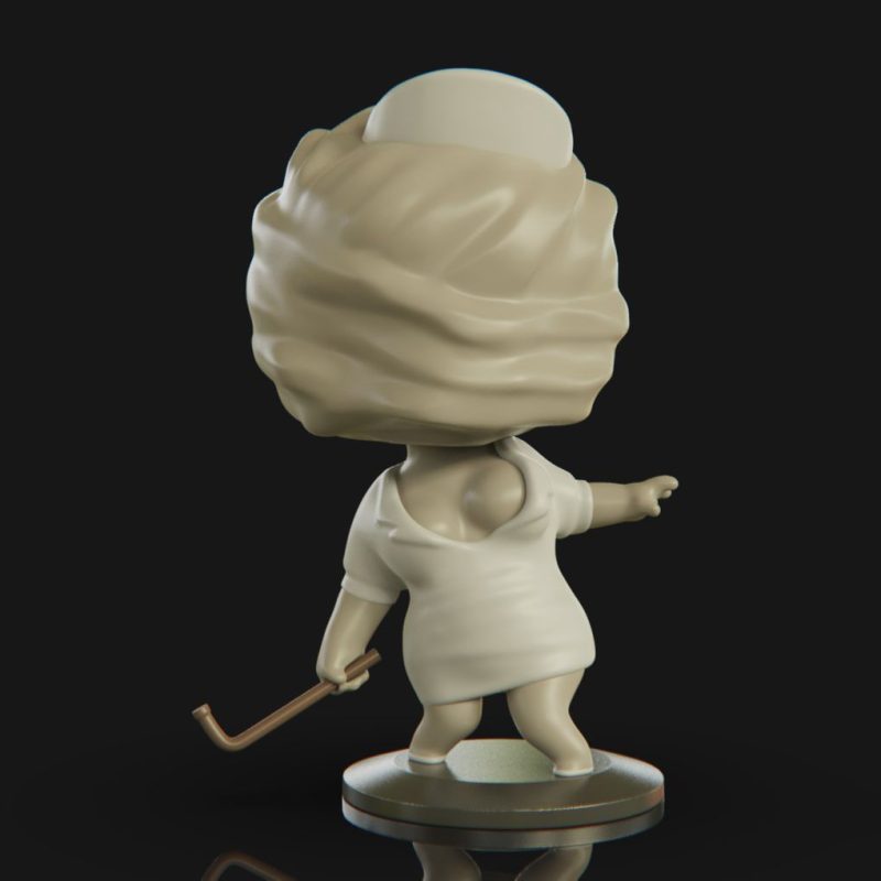 【寂静岭】护士-3D合纵社-3D打印模型STL格式3mf格式免费下载！