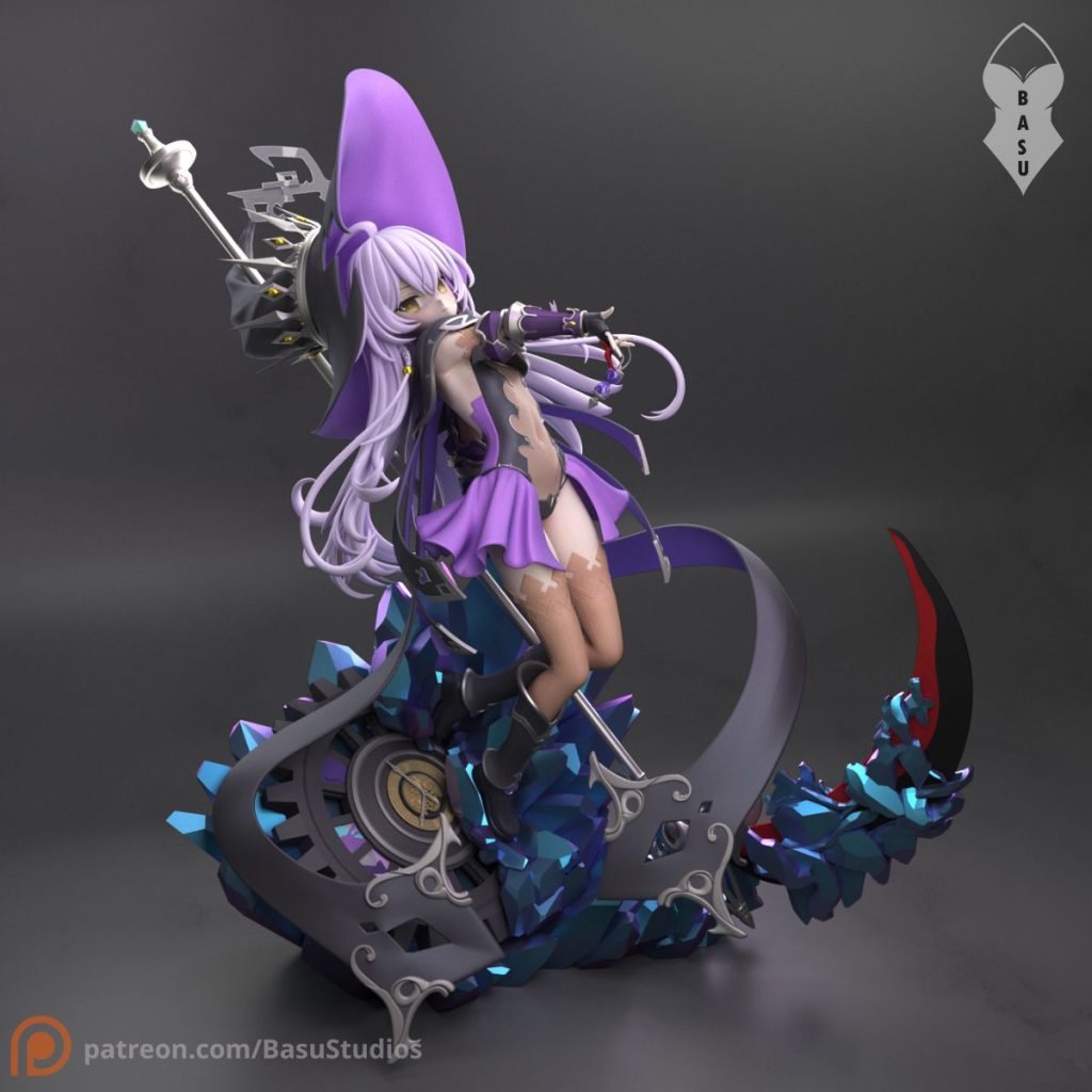 【星光幻歌】希尔达-3D合纵社-3D打印模型STL格式3mf格式免费下载！