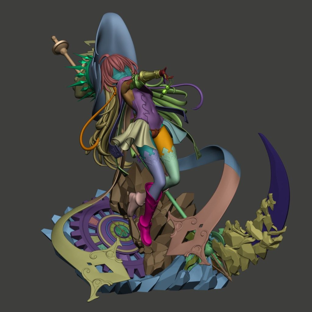 图片[2]-【星光幻歌】希尔达-3D合纵社-3D打印模型STL格式3mf格式免费下载！